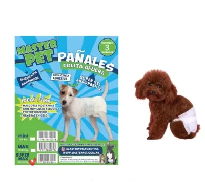 Pañales master pet