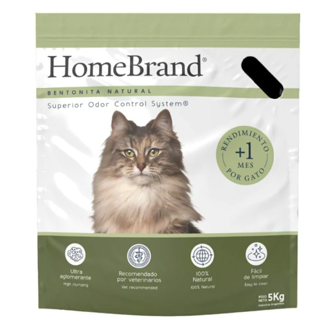 homebrand bentonita natural 5kg