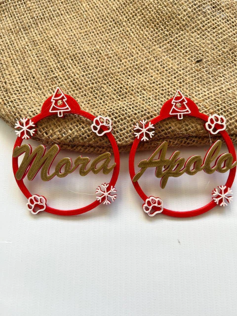 Adorno de navidad personalizado