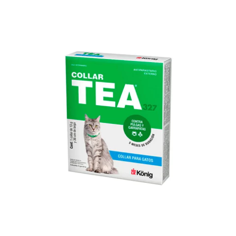 collar tea para gato