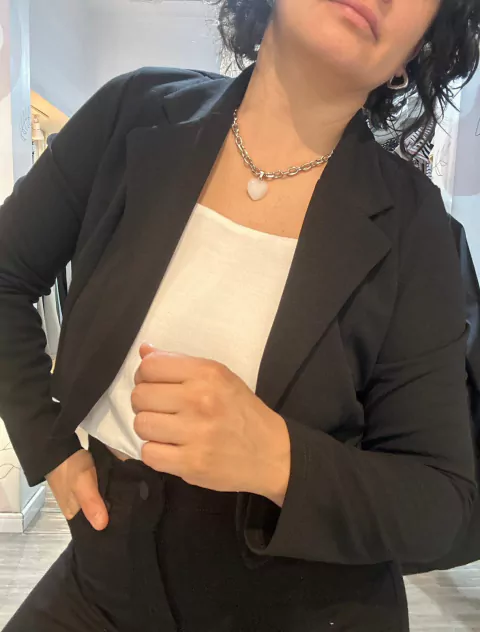 BLAZER (9015) CORTO DE CREPE