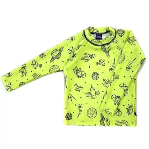 Remera de agua filtro UV Verde