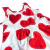 Vestido Janet Rojo en internet