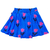 Pollera con Short Chiara Azul