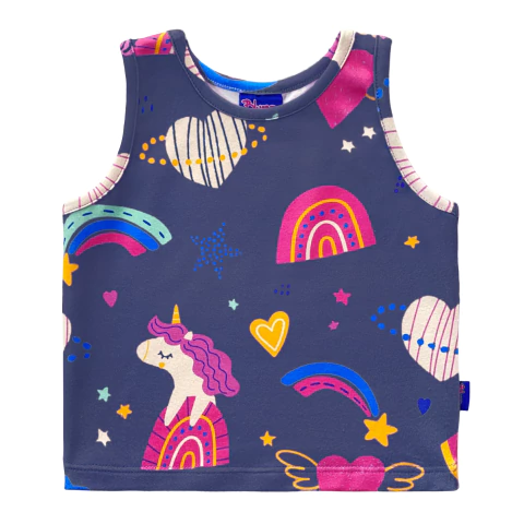 Musculosa Gina Azul - comprar online