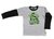 Remera Dinos Rock gris