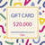 GIFT CARD - $20.000