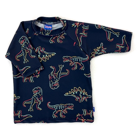 Remera de agua filtro UV Marino