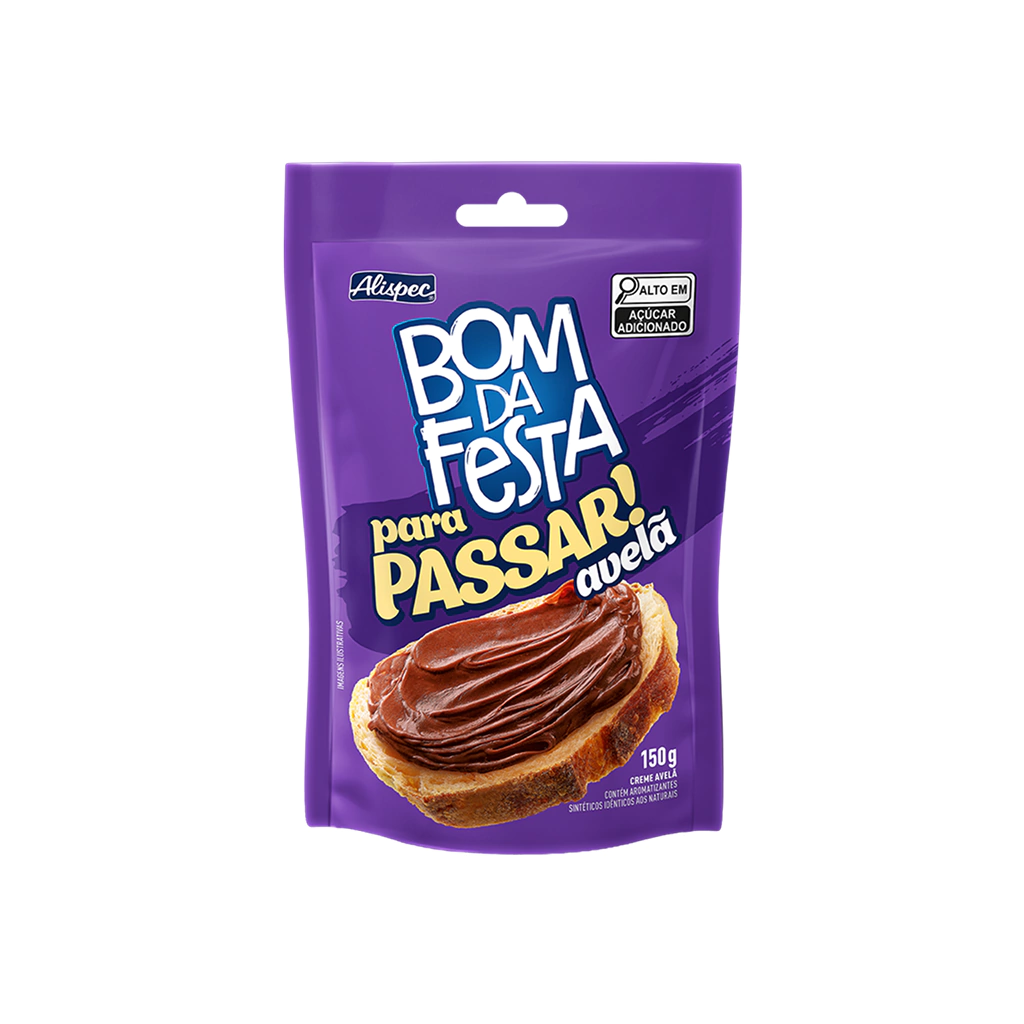 BOM DA FESTA PARA PASSAR AVELÃ 150g