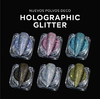 POLVO HOLOGRAPHIC GLITTER PINK MASK