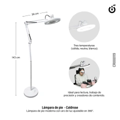 LAMPARA LED 24W CIRCULAR COLDROSE CR000119 - comprar online