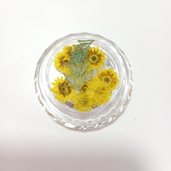 DECORACION FLOR SECAS AMARILLAS PARA ENCAPSULAR - comprar online
