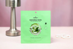 MASCARILLA NEGRA FACIAL DE ALOE VERA PARIS NIGHT PN62103