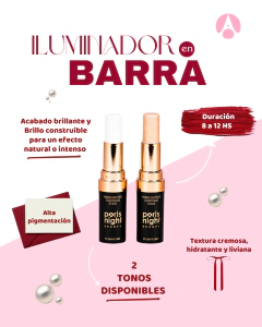 ILUMINADOR EN BARRA HIGHLIGHTER CONTOUR STICK PARIS NIGHT - comprar online