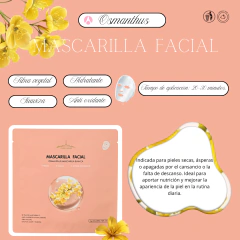 MASCARILLA BLANCA FACIAL DE OSMANTHUS PARIS NIGHT PN61102 - comprar online