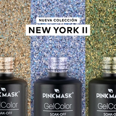 ESMALTES SEMIPERMANENTE COL NEW YORK II PINK MASK 15 ML