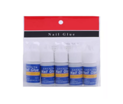 NAIL GLUE x 5 UNIDADES