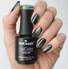 ESMALTE SEMIPERMANENTE COL. CAT EYE PINK MASK 15 ML - LAS COCOAS 