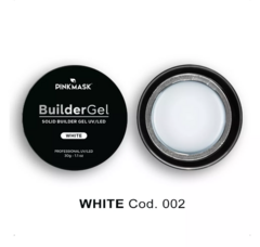 SOLID BUILDER GEL PINK MASK 30g WHITE