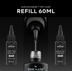 BASE COAT REFILL PINK MASK 60 ML