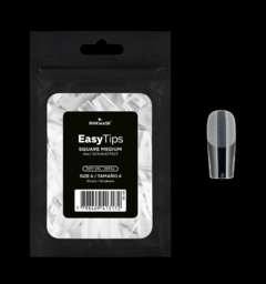 EASY TIP SQUARE MEDIUM SIZE 6 REFILL PINK MASK 50 U