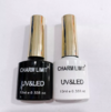ESMALTE SEMIPERMANENTE BLANCO / NEGRO CHARM LIMIT 10 ML