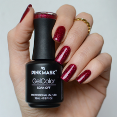 ESMALTE SEMIPERMANENTE COL. ALMA DE TANGO PINK MASK 15 ML - LAS COCOAS 