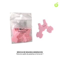 PEINE PARA LAMINACION DE PESTAÑAS x 10 PCS COLDROSE CR000049