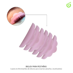 BIGUDIES ROSA x 3 PARES COLDROSE