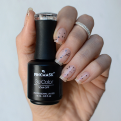 ESMALTE SEMIPERMANENTE COL CRUELLA PINK MASK 15 ML - tienda online