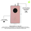 TORNO INALAMBRICO ROSADO CHERIMOYA 35000 RPM BH003391