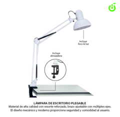 LAMPARA ARTICULADA BLANCA COLDROSE (CR000059)