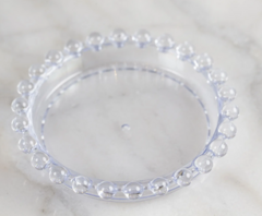 PLATOS CON PERLA DE ACRILICO PN20350
