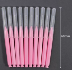 PEINE PARA LAMINADO DE CEJAS 10 UNIDADES CHARM LIMIT en internet