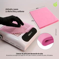 FILTRO ALGODON DESCARTABLE PARA EXTRACTOR CHERIMOYA 100 UNID