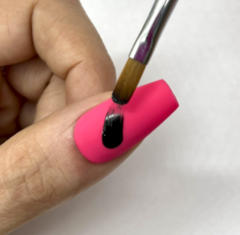 PINCEL GEL BRUSH OVAL 04 PINK MASK - LAS COCOAS 