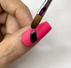 PINCEL GEL BRUSH OVAL 06 PINK MASK - LAS COCOAS 