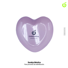 BANDEJA DE ACERO CORAZON CHERIMOYA BM00016