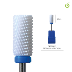 FRESA CERAMICA CILINDRICA Azul COLDROSE (CR000027) - comprar online