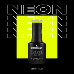 ESMALTE SEMIPERMANENTE COLECCION NEON PINK MASK 15 ML