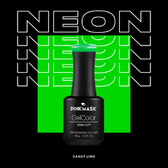 Imagen de ESMALTE SEMIPERMANENTE COLECCION NEON PINK MASK 15 ML