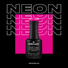 ESMALTE SEMIPERMANENTE COLECCION NEON PINK MASK 15 ML en internet