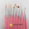 PINCELES NAIL ART SET 15 UNID