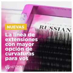 PESTAÑAS EXTENSIONES RUSSIAN CURVA CC 0.15 - comprar online