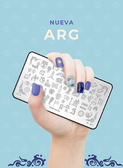 PLACA STAMPING ARGENTINA #53 PINK MASK - comprar online