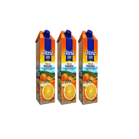 (Pack x 3 unid) Jugo Naranja Con Pulpa X 1 L Citric - comprar online