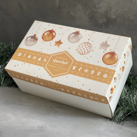 MINI PACK x 2 u NAVIDAD 04 - OPEN L - Caja apertura SORPRESA NAVIDEÑA ALTA