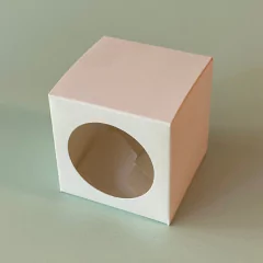 Pack x 6 u CAKE POP (cubo 6 cm con visor) CANDY BAR / MACARONS - comprar online