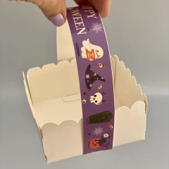 Pack x 6 u HALLOWEEN 02 - CANASTITAS (10x10x5 cm) sin tapa HALLOWEEN