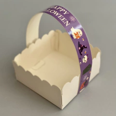 Pack x 6 u HALLOWEEN 02 - CANASTITAS (10x10x5 cm) sin tapa HALLOWEEN - comprar online